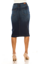 Load image into Gallery viewer, New Denim Mid-Length Pencil Skirt (S-3XL)