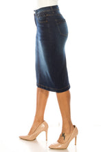 Load image into Gallery viewer, New Denim Mid-Length Pencil Skirt (S-3XL)