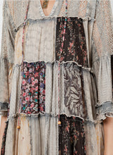 Load image into Gallery viewer, Anika  Patchwork Dress