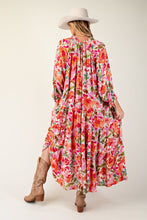 Load image into Gallery viewer, Sandy Multi Floral Dress (S-L)