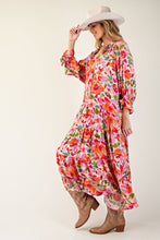 Load image into Gallery viewer, Sandy Multi Floral Dress (S-L)
