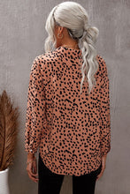 Load image into Gallery viewer, Timeless Dalmatian Leopard Print Blouse-Refer to Sizing before Purchasing