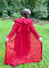Load image into Gallery viewer, Ruffled Lace Duster (Click for Additional Colors)