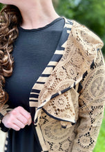 Load image into Gallery viewer, Ruffled Lace Duster (Click for Additional Colors)