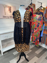 Load image into Gallery viewer, Brown Leopard Lace Vest (S-3X) Custom