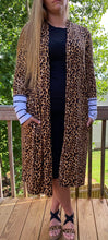 Load image into Gallery viewer, Leopard Print Classy Cardigan with pockets!