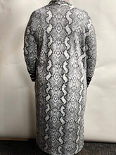 Load image into Gallery viewer, Snakeskin Open Front Long Cardigan