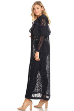 Load image into Gallery viewer, Ruffled Lace Duster (Click for Additional Colors)