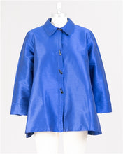 Load image into Gallery viewer, Silky Jackets (Options: Red, Green and Cobalt Blue) Run Generous-up to 48" Bust