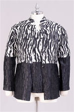 Load image into Gallery viewer, Taylor Animal Printed 2 piece Reversible Jacket FB Live