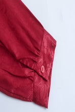 Load image into Gallery viewer, Elegant Jacquard Rose Dress