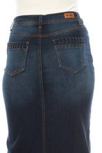 Load image into Gallery viewer, New Denim Mid-Length Pencil Skirt (S-3XL)
