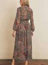 Load image into Gallery viewer, Stunning Paisley Maze Wrap Dress (S-L)
