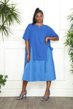 Load image into Gallery viewer, Oversized Knit and Woven Dress-3 Colors  (One Size fits Small-3X)
