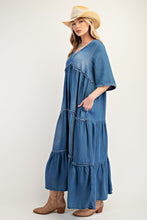Load image into Gallery viewer, Light Blue Denim Dress
