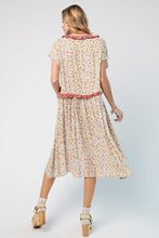 Load image into Gallery viewer, Sale! Soft Mint Floral Printed Dress with Ruffle
