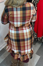 Load image into Gallery viewer, Custom Plaid Burberry Hi-Lo Top
