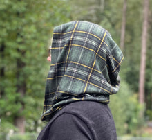 Load image into Gallery viewer, Green Plaid French Terry Hoodie
