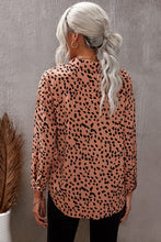 Load image into Gallery viewer, Leopard Print Buttoned Loose Shirt
