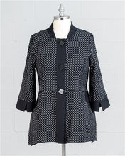 Load image into Gallery viewer, Polka Dot Button Front 2 Pocket Jacket
