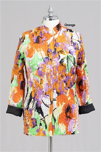 Sale! IVY Tropical Crinkle 2 piece Reversible Jacket and Top