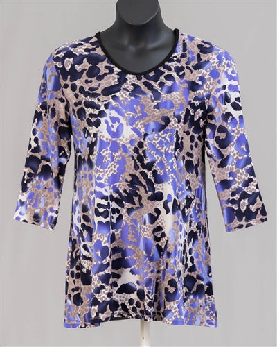 LUCY Leopard Printed Designer Top (S-1XL fits like a 4X) FB Live