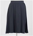 Load image into Gallery viewer, Sale! Curvy Black or Navy  A-line Stretch Knit Skirt 3X-4X

