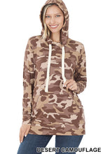Load image into Gallery viewer, Sale! Dusty,Navy or Desert  Camouflage Sweat Hoodie
