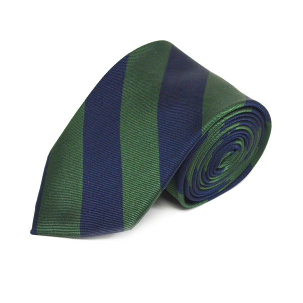 Green and Navy Silk Tie  FB live