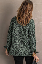 Load image into Gallery viewer, Green Leopard Zipper Jacket ( Small- 2XL )
