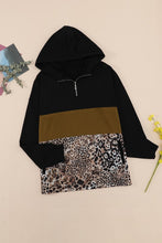 Load image into Gallery viewer, Leopard Colorblock Combo Hoodie
