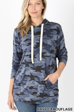Load image into Gallery viewer, Sale! Dusty,Navy or Desert  Camouflage Sweat Hoodie
