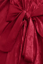 Load image into Gallery viewer, Elegant Jacquard Rose Dress
